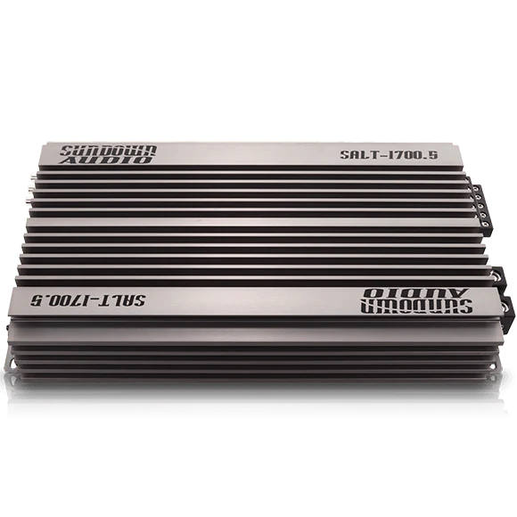 A-SALT17005 Sundown Audio SALT Series 5-Channel Full Range + Subwoofer Digital Class-D Amplifier SALT-1700.5 (125Wx4 4 OHM + 1300Wx1 1 Ohm)