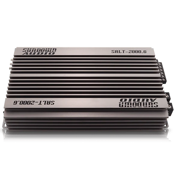 A-SALT20006 Sundown Audio SALT Series 6-Channel Full Range Digital Class-D Amplifier SALT-2000.6 (100 x 2 CH 1&2) + (150 x 2 CH 3&4) + (200 x 2 CH 5&6 ) @4 Ohm