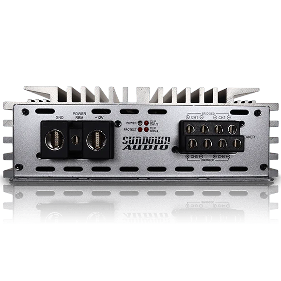 A-SALT5004 Sundown Audio SALT Series 4-Channel Full Range Digital Class-D Amplifier (SALT-500.4 500Wx4 RMS 4 OHM)