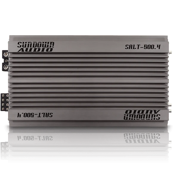 A-SALT5004 Sundown Audio SALT Series 4-Channel Full Range Digital Class-D Amplifier (SALT-500.4 500Wx4 RMS 4 OHM)