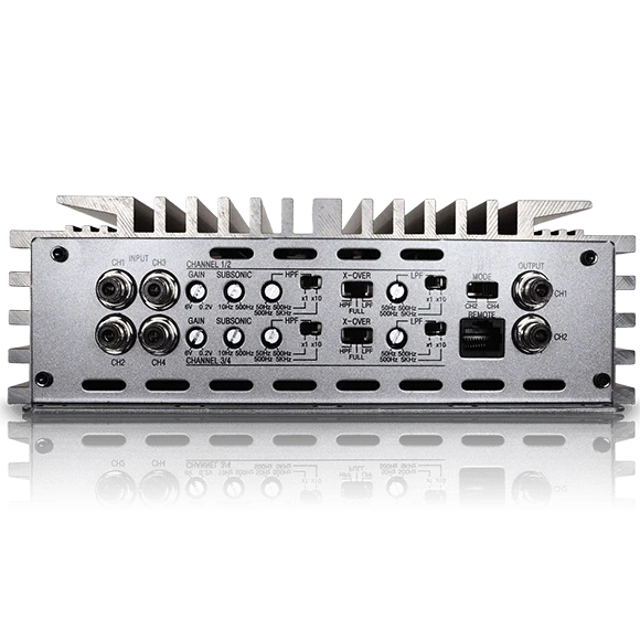 A-SALT5004 Sundown Audio SALT Series 4-Channel Full Range Digital Class-D Amplifier (SALT-500.4 500Wx4 RMS 4 OHM)
