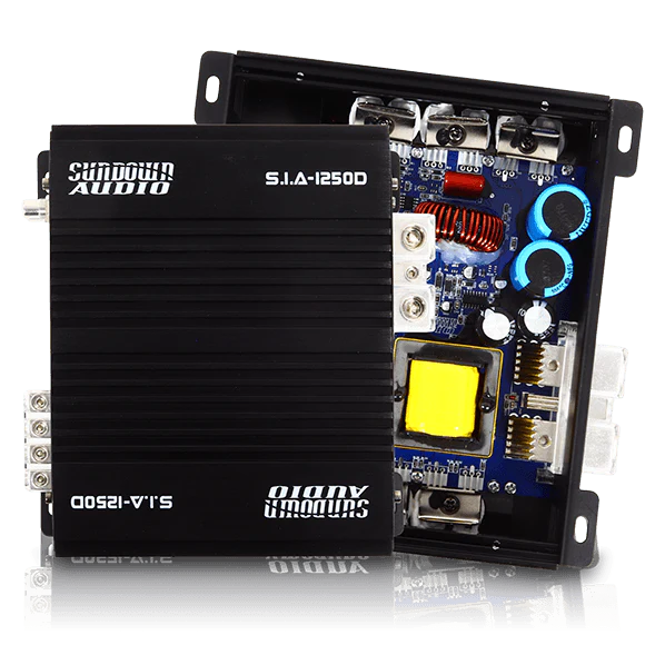 SIA-1250D Sundown Audio SIA Series 1250D SMART Full Range Monoblock Amplifier 1250W RMS 1 or 2 OHM Stable
