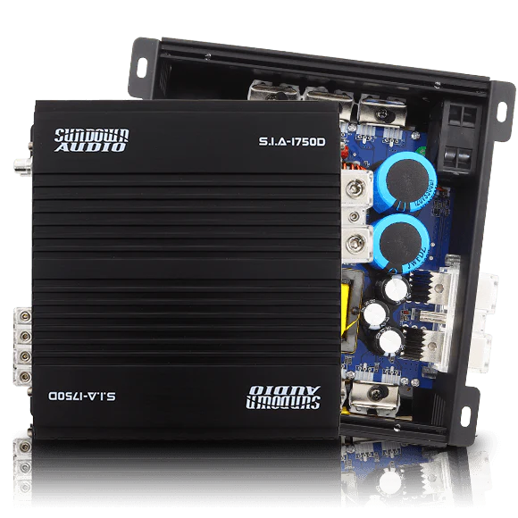 SIA-1750D Sundown Audio SIA Series 1750D SMART Full Range Monoblock Amplifier 1750W RMS 1 or 2 OHM Stable