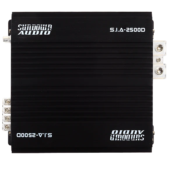 SIA-2500D Sundown Audio SIA Series 2500D SMART Full Range Monoblock Amplifier 2500W RMS 1 or 2 OHM Stable