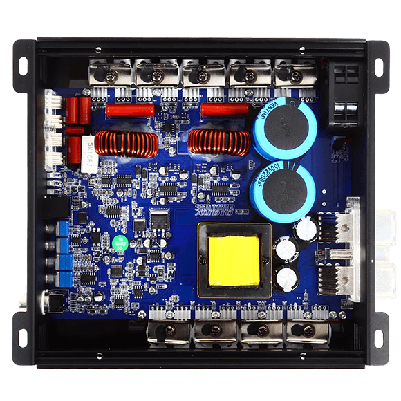 SIA-2500D Sundown Audio SIA Series 2500D SMART Full Range Monoblock Amplifier 2500W RMS 1 or 2 OHM Stable