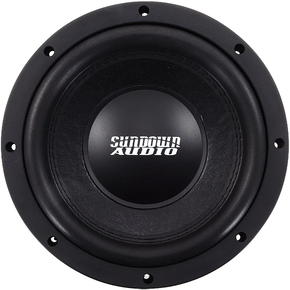 SW-SML10D2 Sundown Audio SML-Series Shallow Mount 10" inch Subwoofer Sub 600W RMS 2 Ohm DVC
