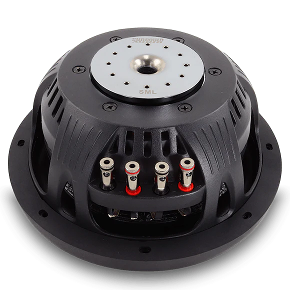 SW-SML10D2 Sundown Audio SML-Series Shallow Mount 10" inch Subwoofer Sub 600W RMS 2 Ohm DVC