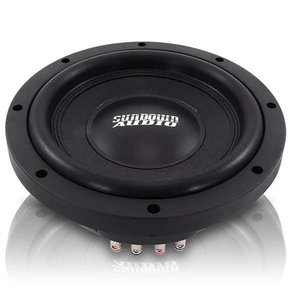 SW-SML10D2 Sundown Audio SML-Series Shallow Mount 10" inch Subwoofer Sub 600W RMS 2 Ohm DVC