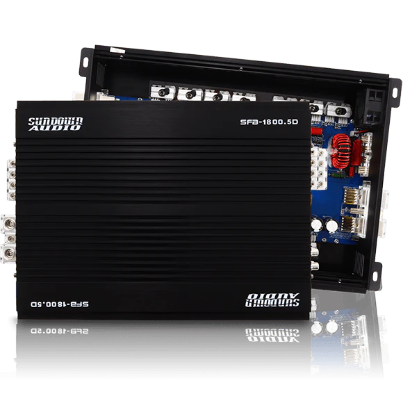 SFB-1800.5 Sundown Audio SFB Series 5-Channel Full Range Amplifier (300Wx4 / 500Wx1 RMS 2 OHM)