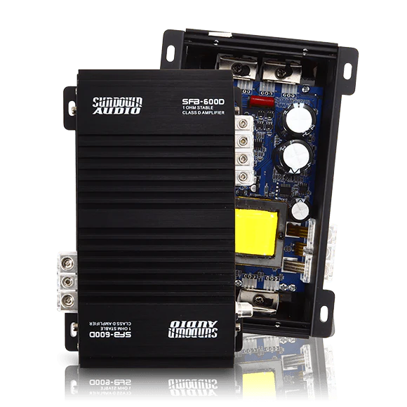 SFB-600D Sundown Audio SFB Series 600D Full Range Monoblock Amplifier 600W RMS 1 OHM Stable