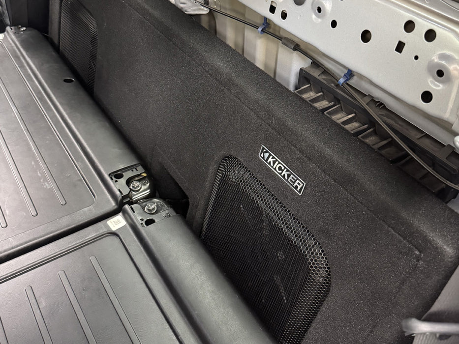 51KTDL7T102 KICKER Tacoma Truck Specific Dual 10" L7T Loaded Enclosure 1000W RMS 2 Ohm