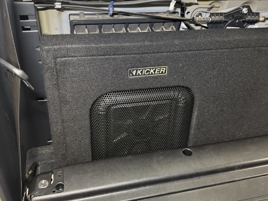 51KTDL7T102 KICKER Tacoma Truck Specific Dual 10" L7T Loaded Enclosure 1000W RMS 2 Ohm