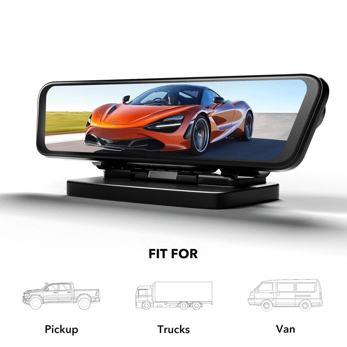 Z-K-D-Z-WB Wolfbox Center Console Base Bracket for 12" Rear View Mirror Dash Cam